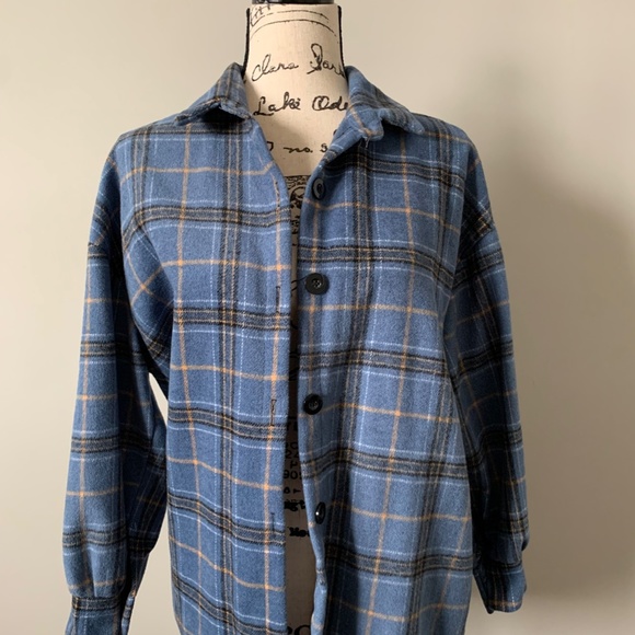 Plaid Shirt Jacket - Picture 2 of 7